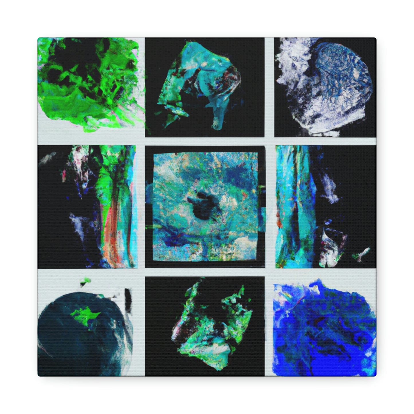 "Emotional Expressions: An Abstract Art Series" - Canvas