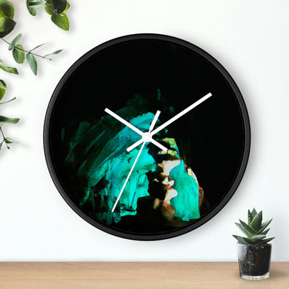 The Gleaming Relic of the Cave - The Alien Wall Clock