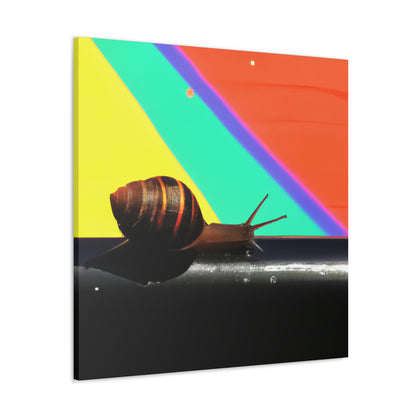 "Rainbow Pot of Gold: A Snail's Slow Trek" - The Alien Canva