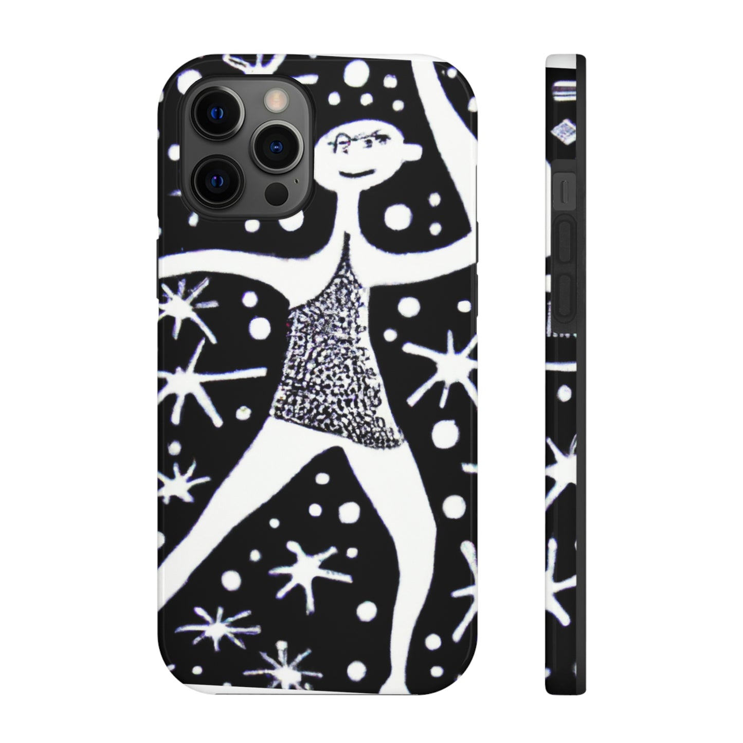 "Dancing Among the Galactic Light" - The Alien Tough Phone Cases