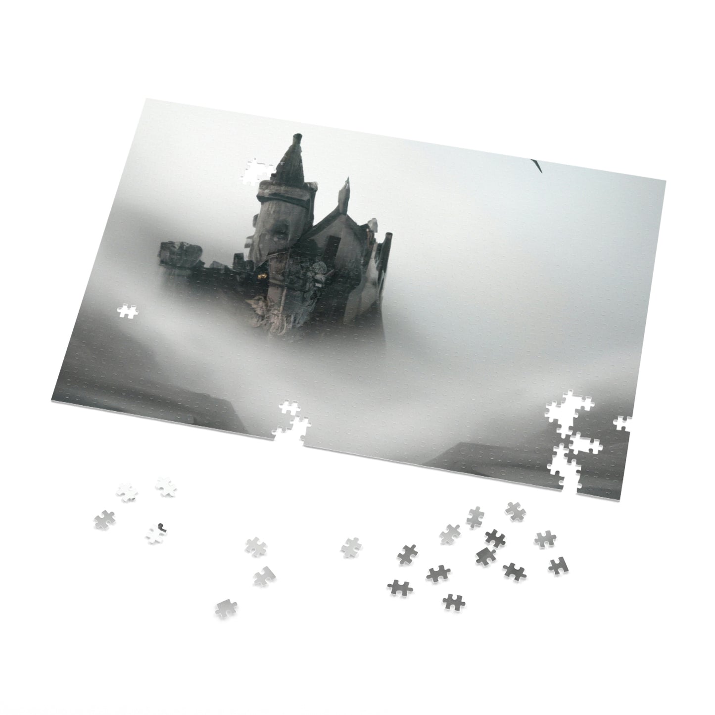 "Ghostly Citadel of the Mist" - The Alien Jigsaw Puzzle