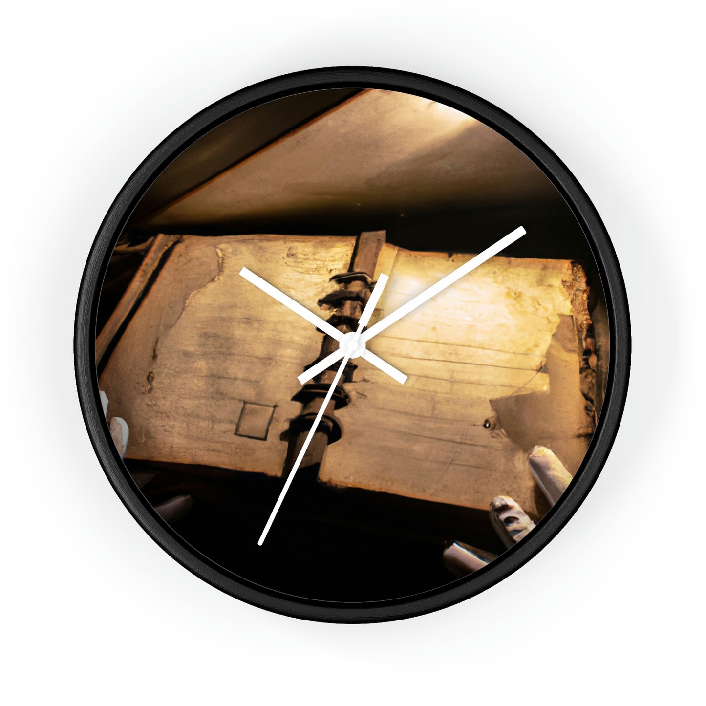 "The Attic's Ancient Secrets" - The Alien Wall Clock