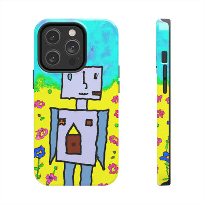 "Ein kleines Wunder in einem Blumenmeer" - Die Alien Tough Phone Cases