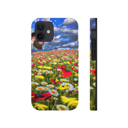 "Eine glückselige Tour durch Blumenpracht" - Die Alien Tough Phone Cases