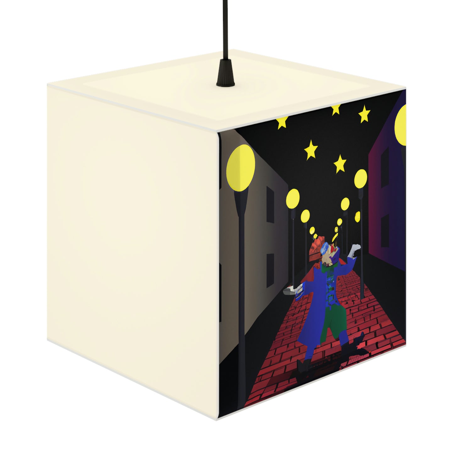 "Alley Star Juggler" - La lámpara Alien Light Cube