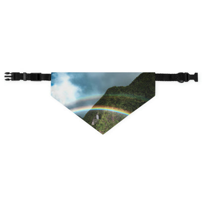 Das Rainbow Gateway - Das Alien Pet Bandana Halsband