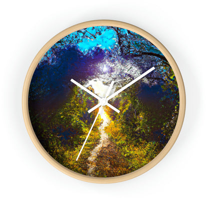 "A Beam of Light on a Forgotten Path" - The Alien Wall Clock