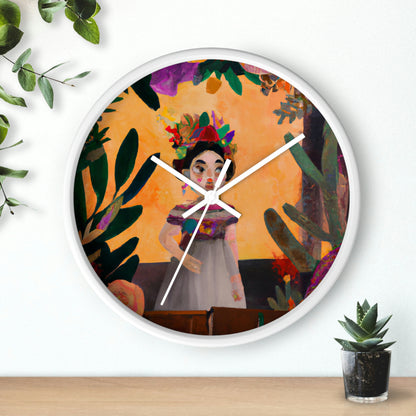 "A Child's Unexpected Enchanted Journey" - The Alien Wall Clock