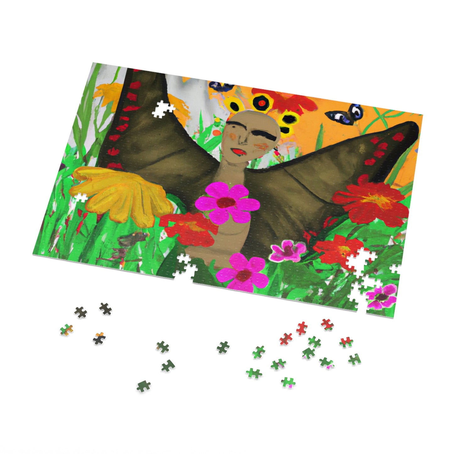 "Butterfly Ballet in the Wildflower Meadow" - The Alien Jigsaw Puzzle