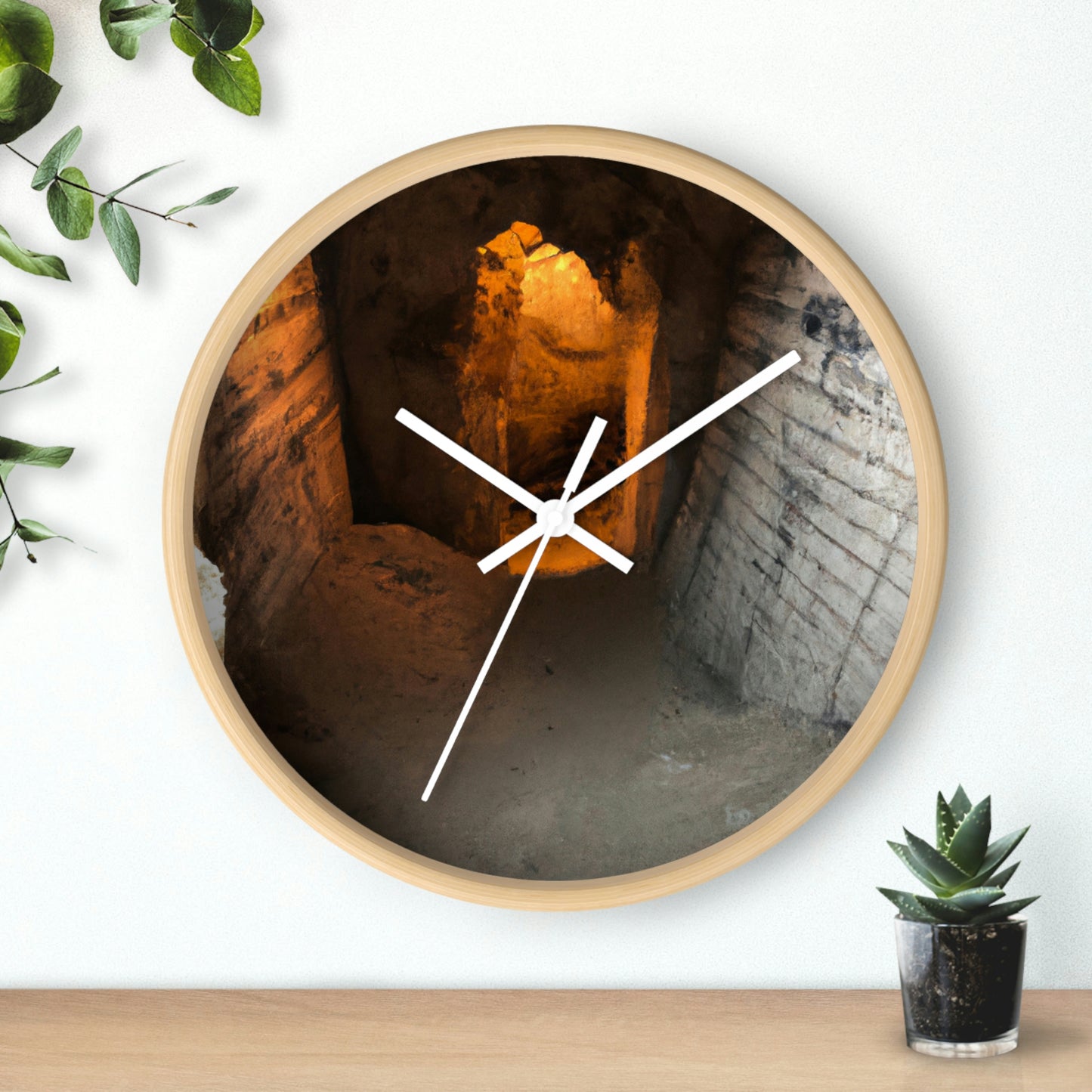 "Search for a Forbidden Abyss: Unveiling the Secret of the Underground City" - The Alien Wall Clock