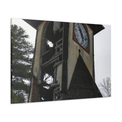 "The Forgotten Clocktower" - The Alien Canva