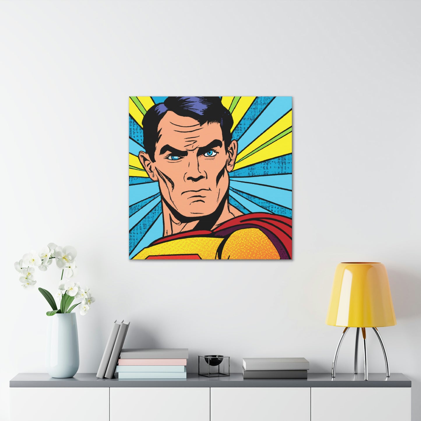 "The Hero's Heroism: A Comic-Book Portrait" - The Alien Canva