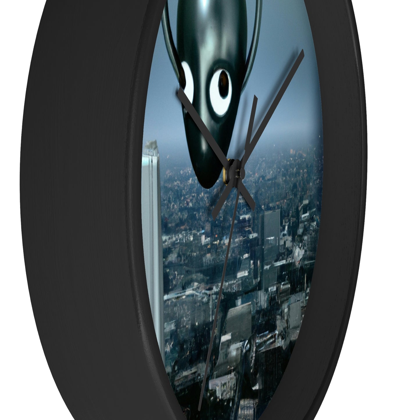 "A Distant Spark: An Alien's Search for Sanctuary in the City." - The Alien Wall Clock