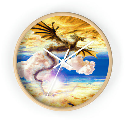 "A Heavenly Blaze with a Mystic Dragon" - The Alien Wall Clock