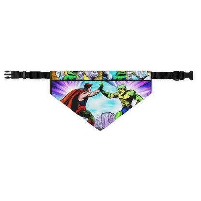 Superhero Showdown! - The Alien Pet Bandana Collar