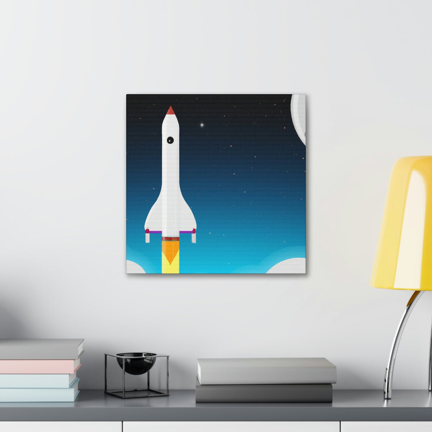 "Exploring the Final Frontier: A Journey to Outer Space" - The Alien Canva