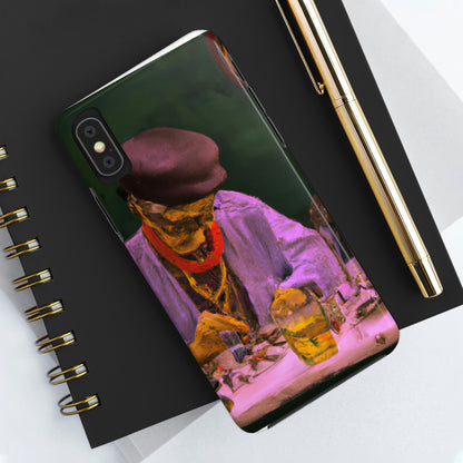 "A Master of Mending: An Elderly Clockmaker Restoring an Antique Timepiece" - The Alien Tough Phone Cases