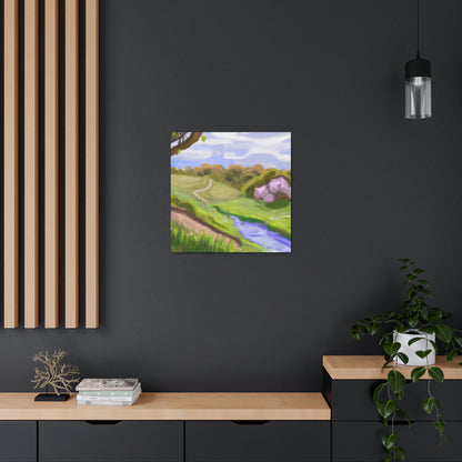 "Alive and Thriving: A Nature Painting" - Canvas