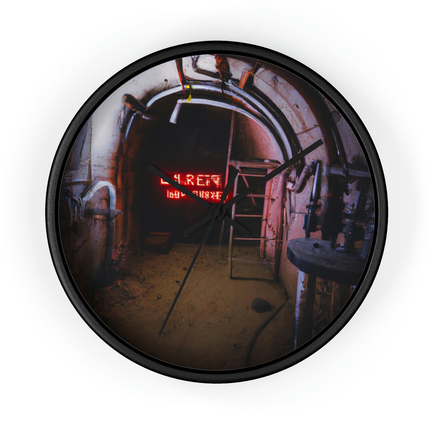 "Break Out of the Subterranean Stronghold" - The Alien Wall Clock