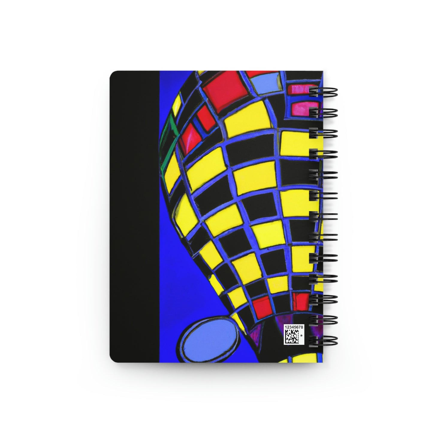 "Enchanted Midnight Flight" - The Alien Spiral Bound Journal