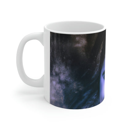 Through the Misty Veil - The Alien Ceramic Mug 11 oz