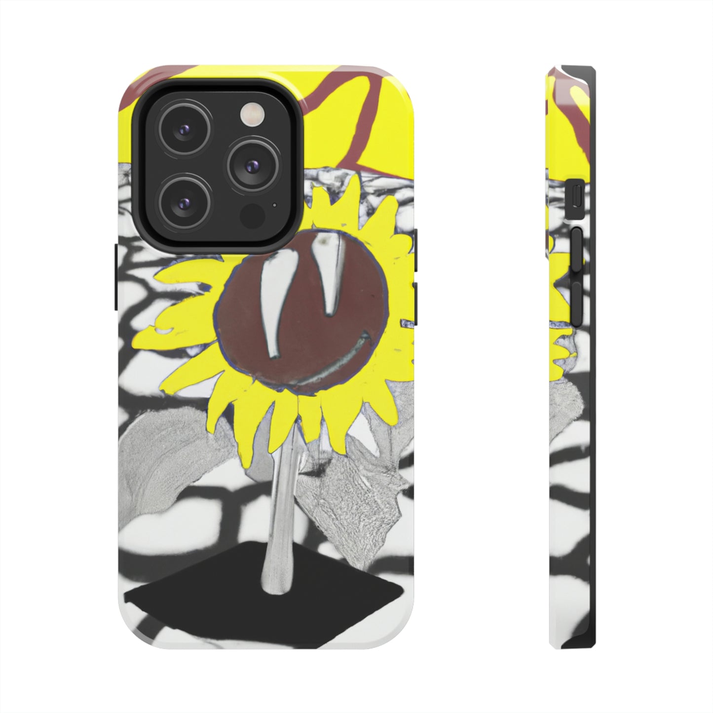 "A Sunflower Withering on a Parched Field" - The Alien Tough Phone Cases