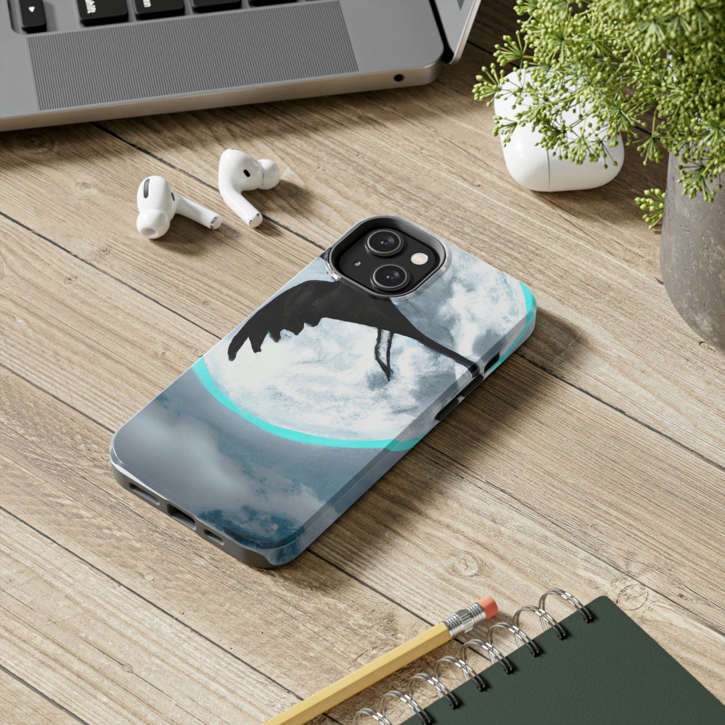 "Lunar Plunge" - Die Alien Tough Phone Cases