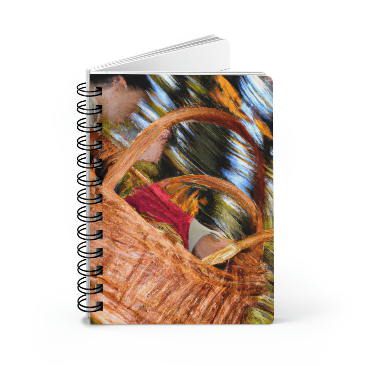 "Autumn Picnic in the Forest" - The Alien Spiral Bound Journal