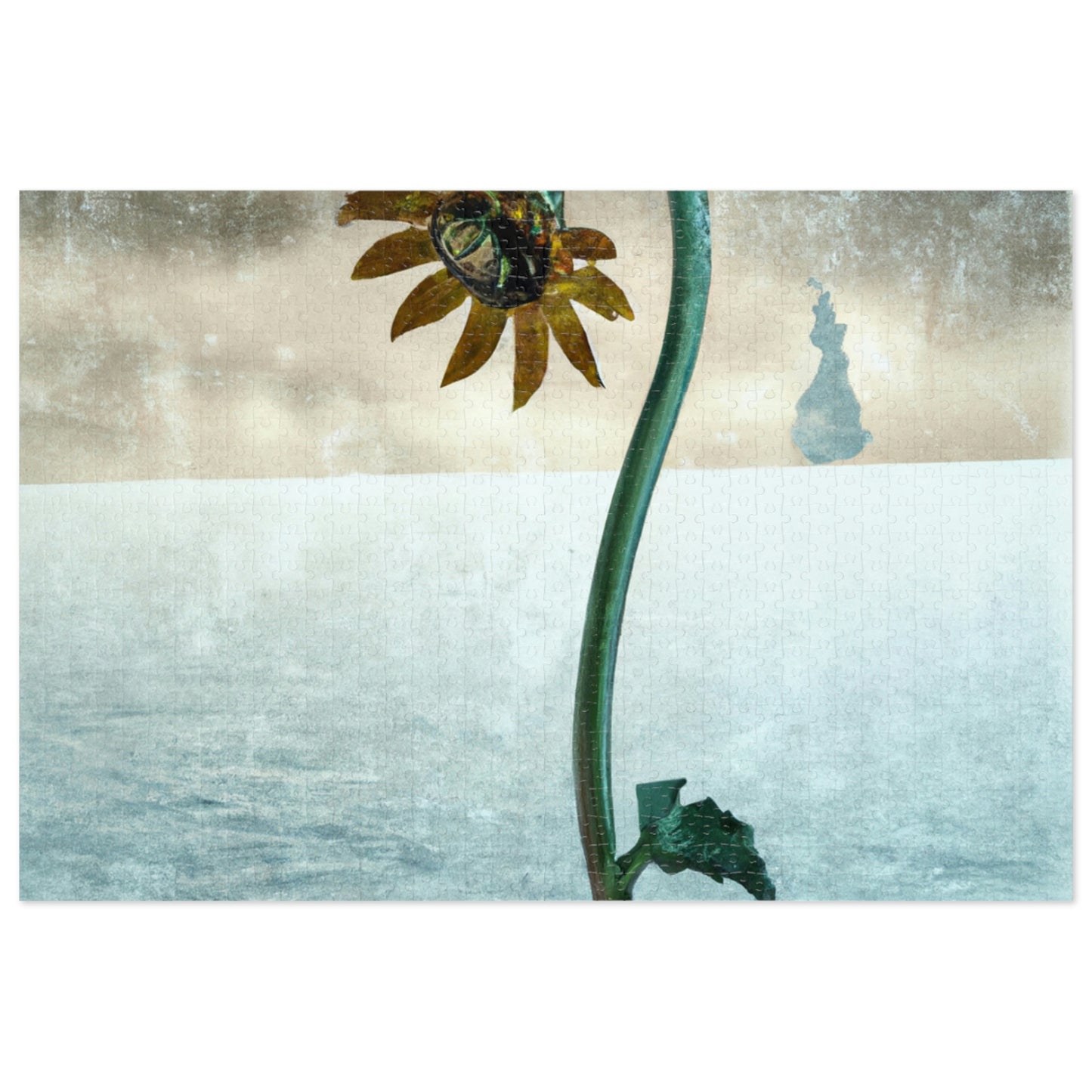 "Fighting the Frost: A Flower's Story" - The Alien Jigsaw Puzzle