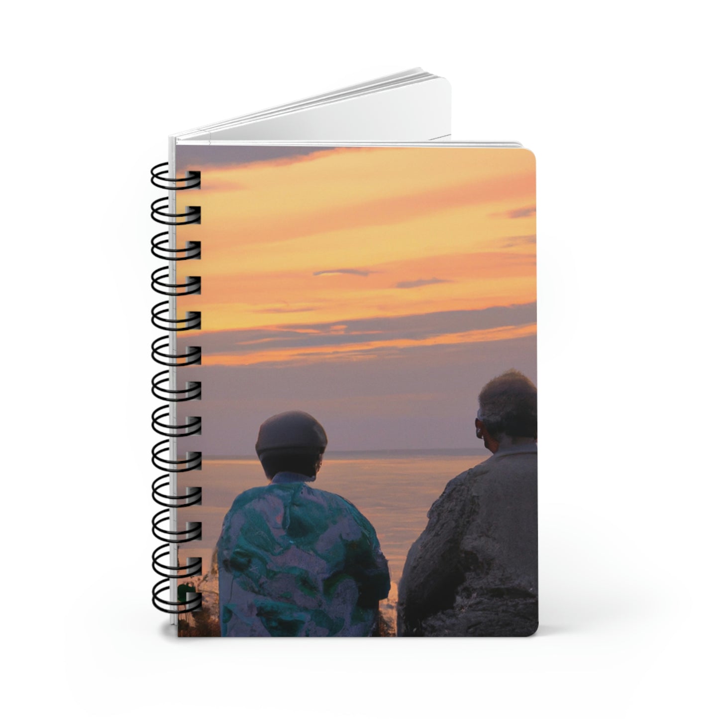 "Embracing the Evening" - The Alien Spiral Bound Journal