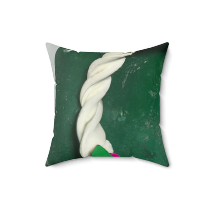 "Floral WhIRLwind" - The Alien Square Pillow