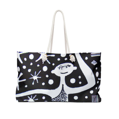 "Dancing Among the Galactic Light" - The Alien Weekender Bag