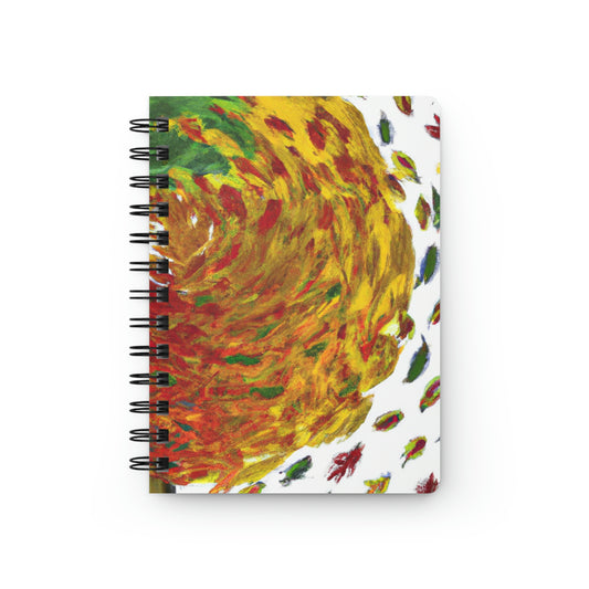 "Autumnal Whirl" - The Alien Spiral Bound Journal