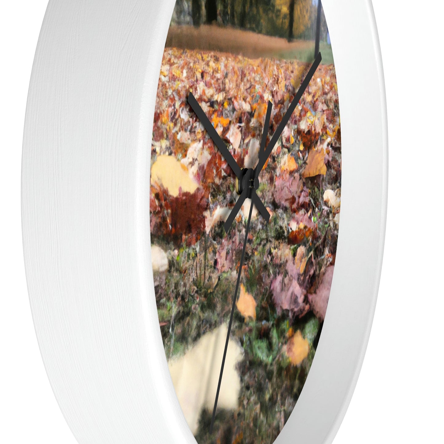 "Autumn's Forgotten Mystery" - The Alien Wall Clock