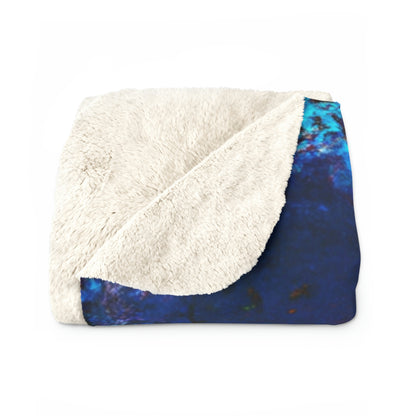 "A Beam of Light on a Forgotten Path" - The Alien Sherpa Fleece Blanket