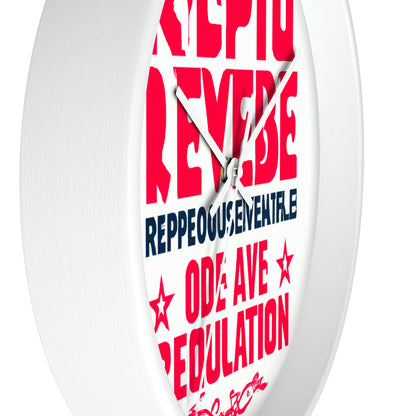 "Rising Up: The Rebellion That Overthrew Oppression" - The Alien Wall Clock