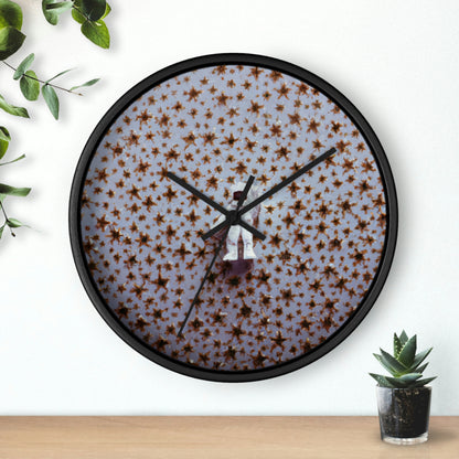 "A Small Adventurer Among Giant Stars" - The Alien Wall Clock