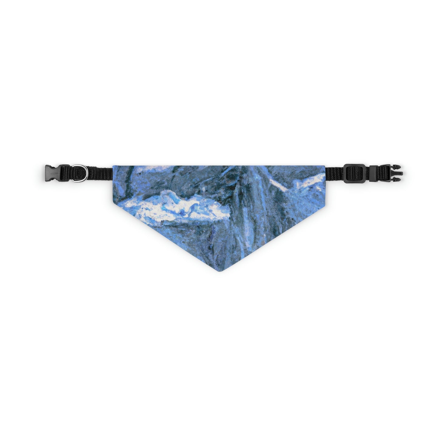 „Frozen Labyrinth“ – Das Alien-Haustier-Bandana-Halsband