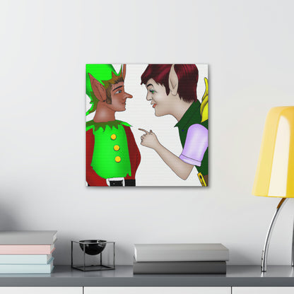 "The Elf and the Rogue's Bonding" - The Alien Canva