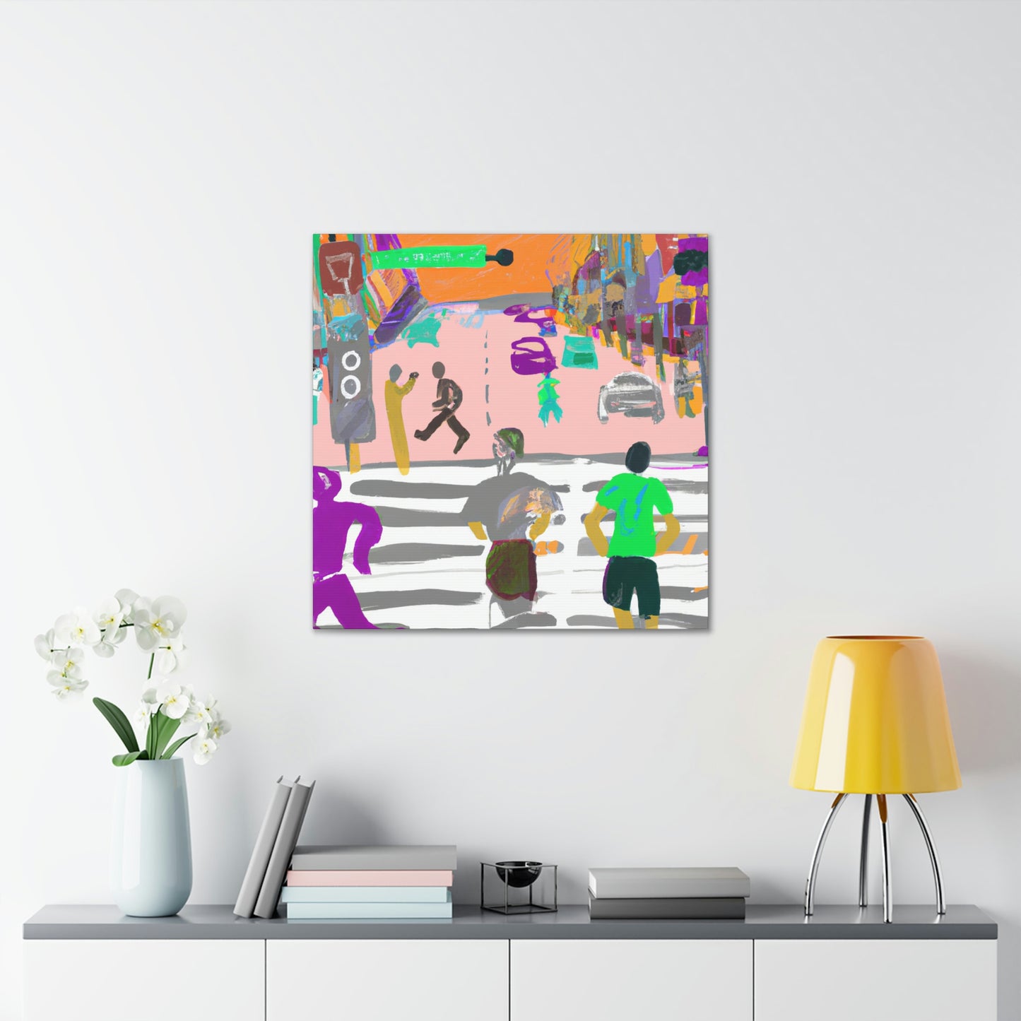 "Los sonidos del verano: una sinfonía de las calles de la ciudad" - Canvas