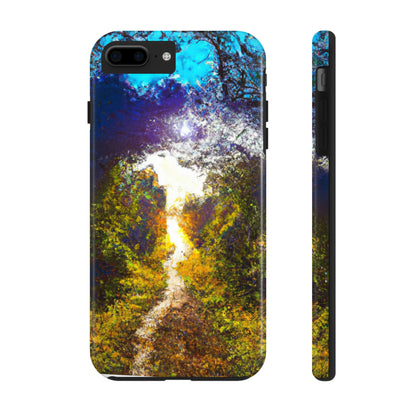 "A Beam of Light on a Forgotten Path" - The Alien Tough Phone Cases