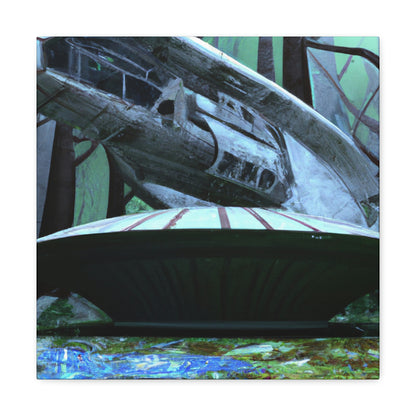 "Lost In the Alien Woods: The Untold Story of the Abandoned Spaceship" - The Alien Canva