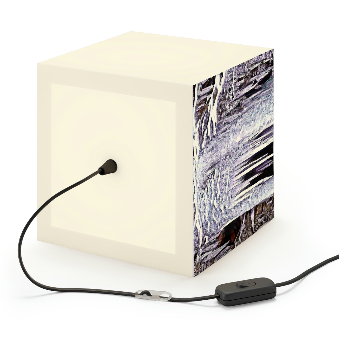 "Frost-Tipped Falls of Glistening Grief" - The Alien Light Cube Lamp