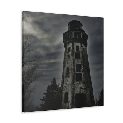 Der finstere Leuchtturm - The Alien Canva