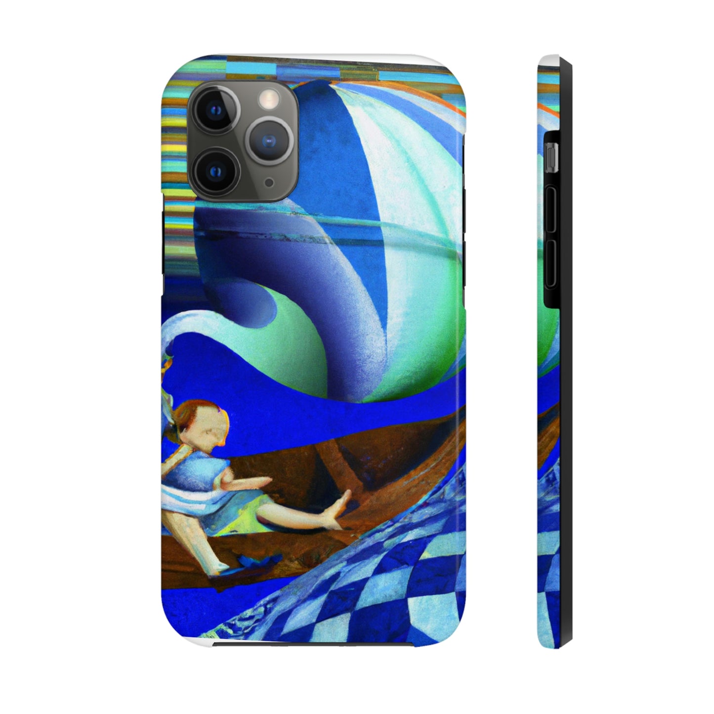 "Drifting: A Father and Son's Voyage Through Life" - The Alien Tough Phone Cases