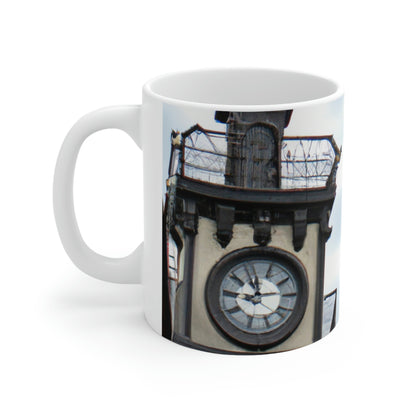 The Clocktower's Shadow - The Alien Ceramic Mug 11 oz