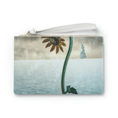 "Fighting the Frost: A Flower's Story" - Die Alien Clutch Bag