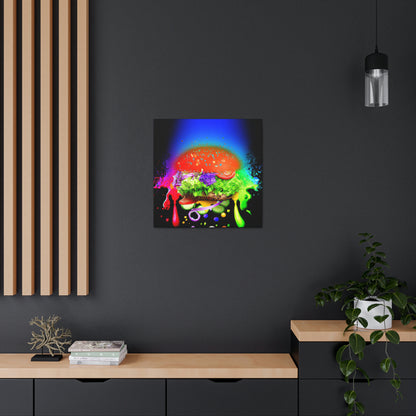 "Burger Rainbow" - El lienzo alienígena