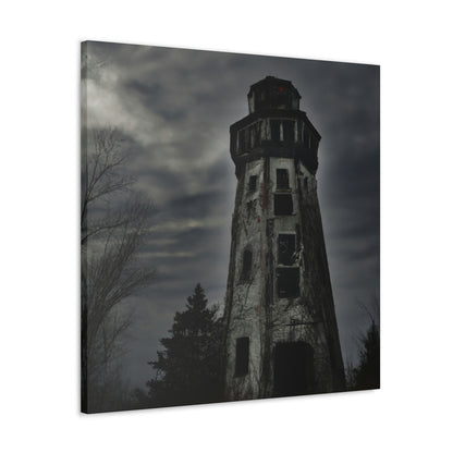 Der finstere Leuchtturm - The Alien Canva