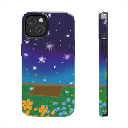 "A Celestial Garden of Color" - The Alien Tough Phone Cases